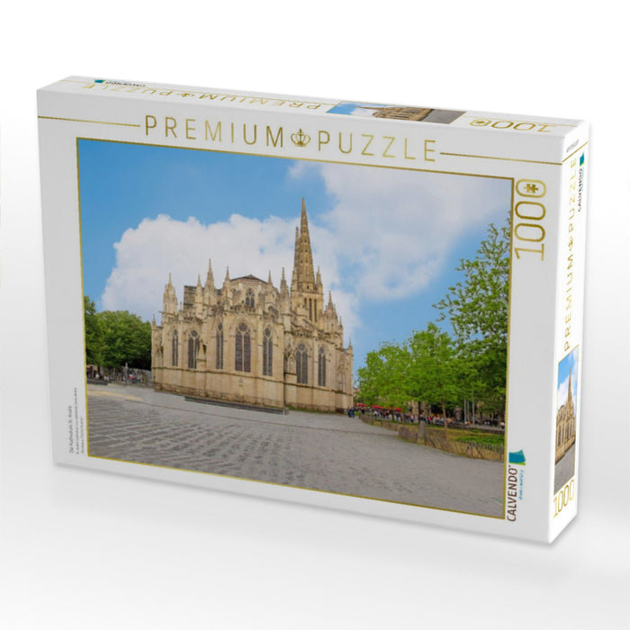 Die Kathedrale St. André - CALVENDO Foto-Puzzle'