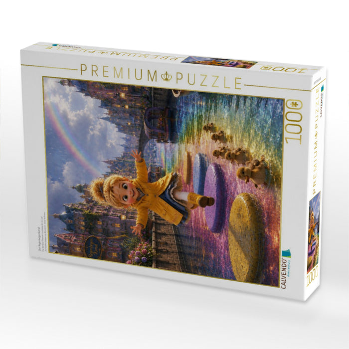Der Regenbogenkanal - CALVENDO Foto-Puzzle'