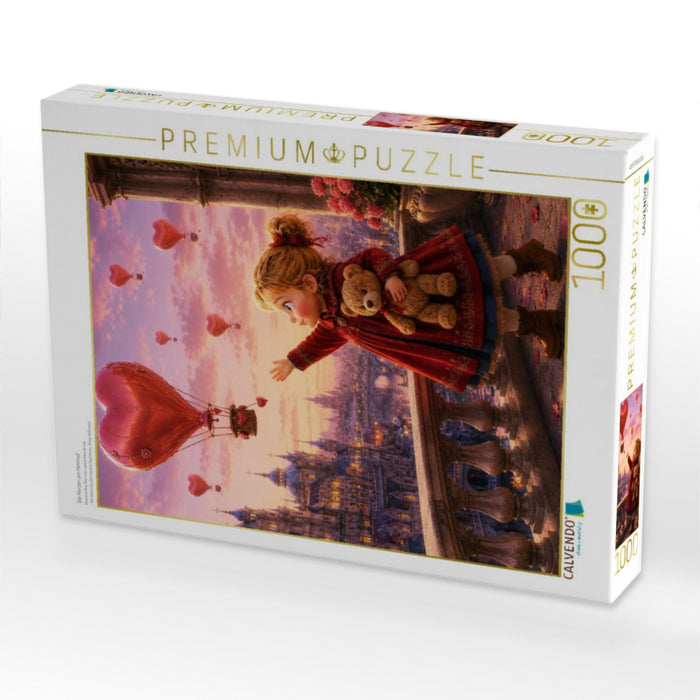 Die Herzen am Himmel - CALVENDO Foto-Puzzle'