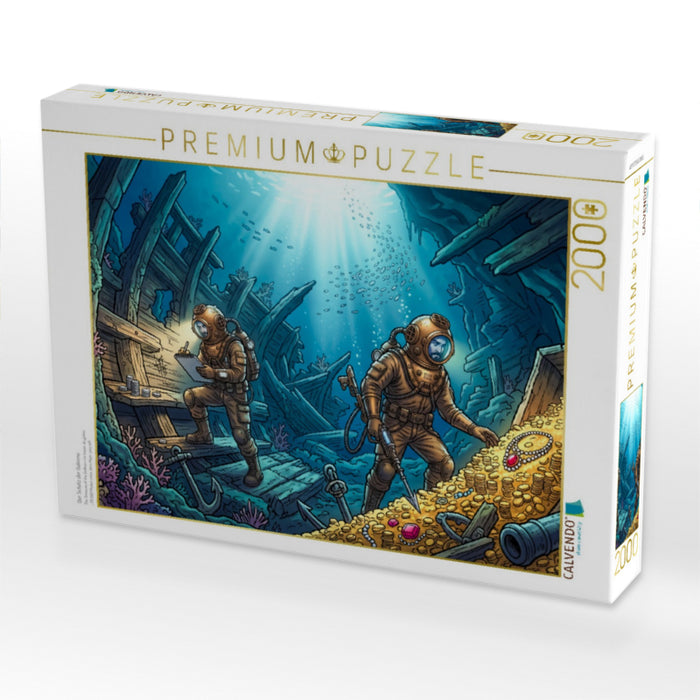 Der Schatz der Galeone - CALVENDO Foto-Puzzle'