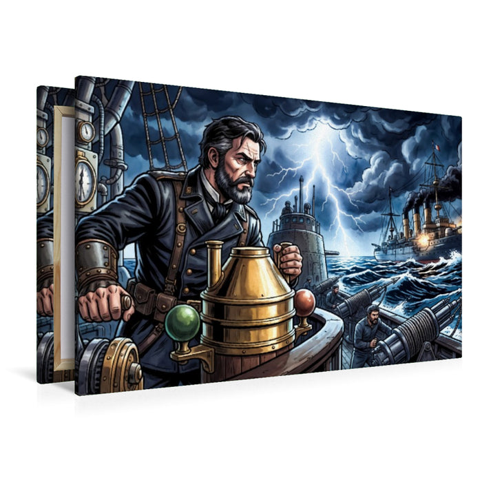Premium Textil-Leinwand Nemos Rache