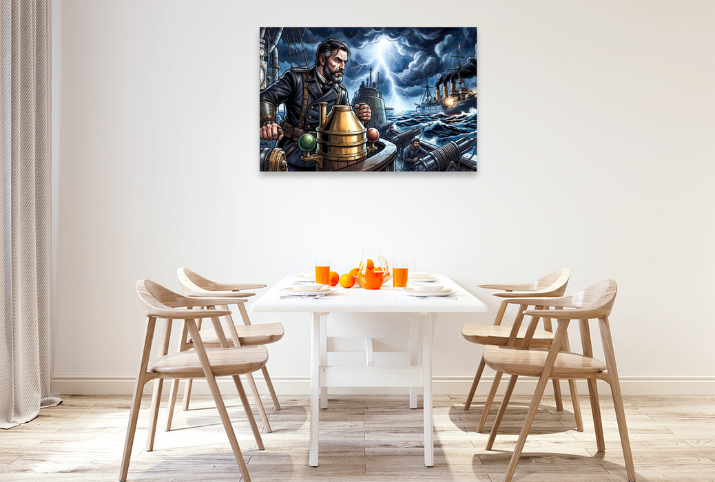 Premium Textil-Leinwand Nemos Rache
