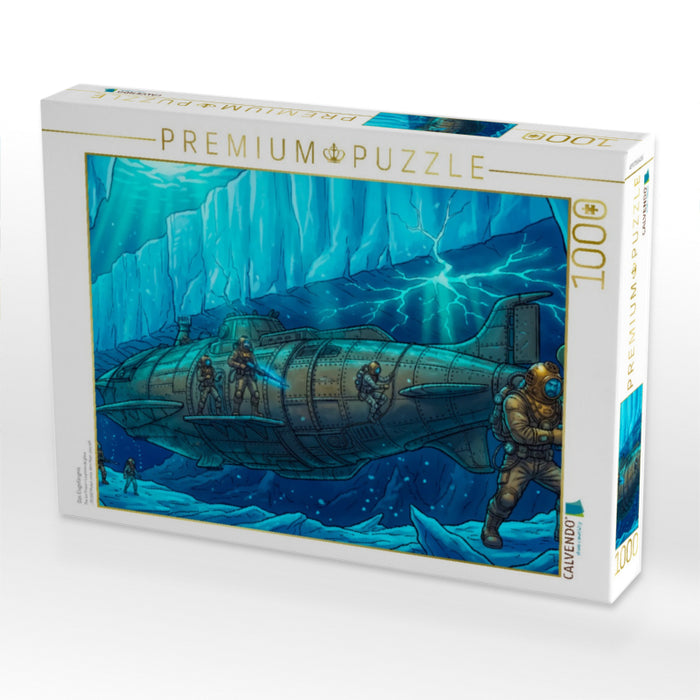 Das Eisgefängnis - CALVENDO Foto-Puzzle'