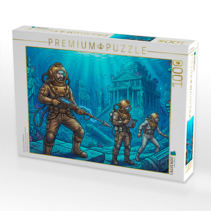 Die verlorene Stadt Atlantis - CALVENDO Foto-Puzzle'