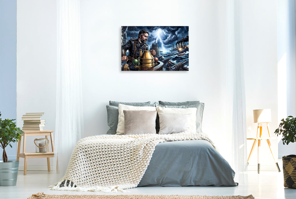 Premium Textil-Leinwand Nemos Rache