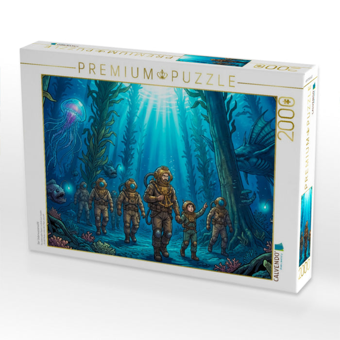 Der Unterwasserwald - CALVENDO Foto-Puzzle'