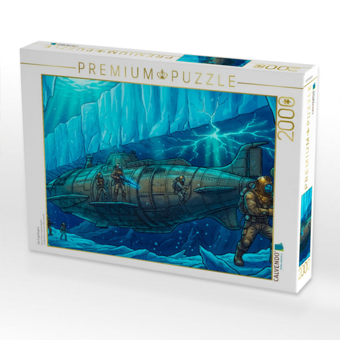 Das Eisgefängnis - CALVENDO Foto-Puzzle'