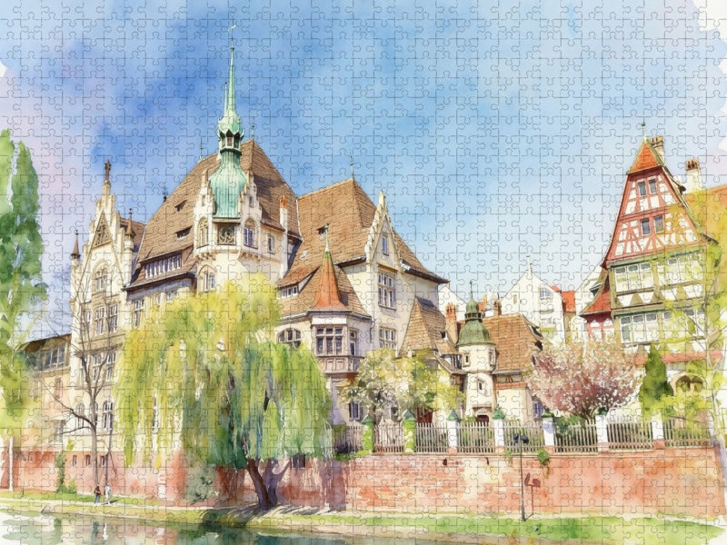 Saarlouis - CALVENDO Foto-Puzzle'