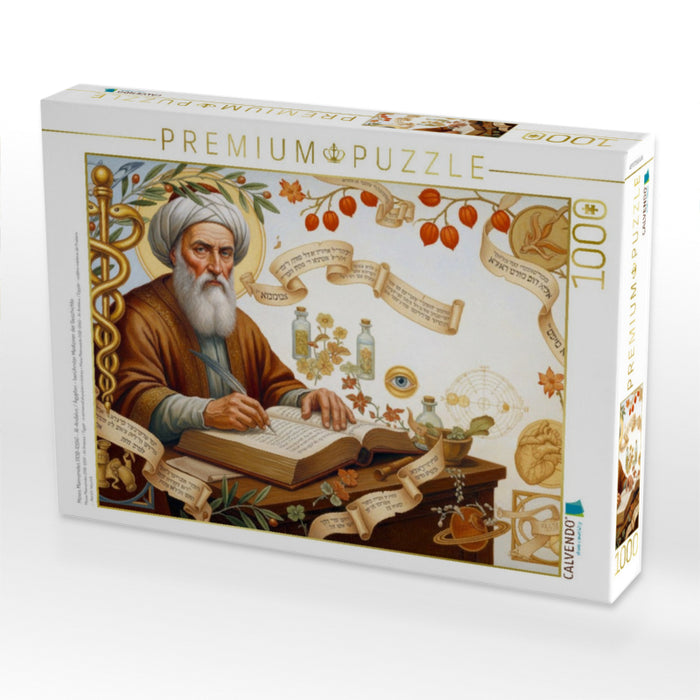 Moses Maimonides (1138–1204) – Al-Andalus / Ägypten - berühmter Mediziner der Geschichte - CALVENDO Foto-Puzzle'