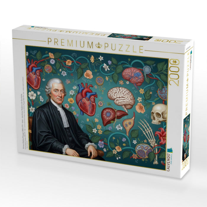 Giovanni Battista Morgagni (1682–1771) – Italien - berühmter Mediziner der Geschichte - CALVENDO Foto-Puzzle'