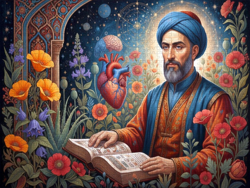 Avicenna (980–1037) – Persien - berühmter Mediziner der Geschichte - CALVENDO Foto-Puzzle'