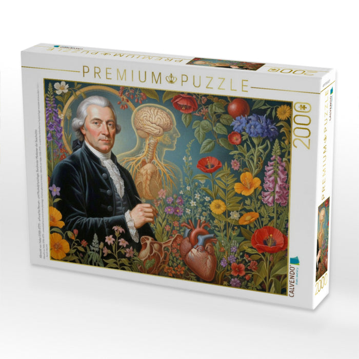 Albrecht von Haller (1708–1777) – erforschte Nerven- und Muskelphysiologie. Berühmter Mediziner der Geschichte - CALVENDO Foto-Puzzle'