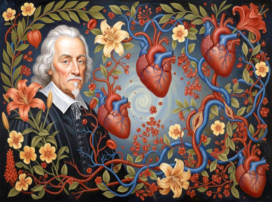 William Harvey (1578–1657) – England - berühmter Mediziner der Geschichte - CALVENDO Foto-Puzzle'