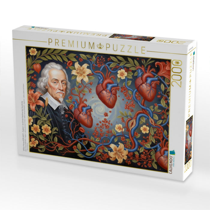 William Harvey (1578–1657) – England - berühmter Mediziner der Geschichte - CALVENDO Foto-Puzzle'