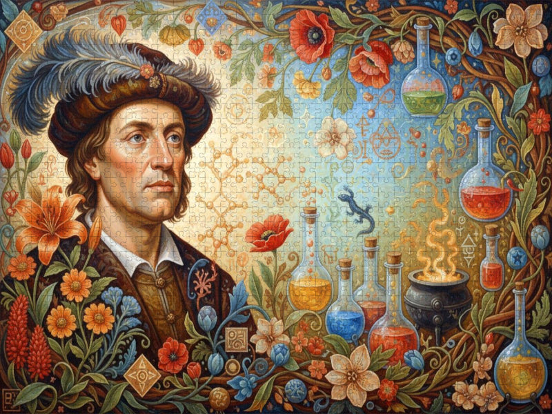 Paracelsus - Theophrastus Bombastus von Hohenheim - berühmter Mediziner der Geschichte - CALVENDO Foto-Puzzle'