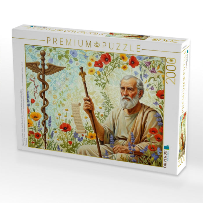 Hippokrates (ca. 460–370 v. Chr.) – Begründer der rationalen Medizin und ärztlichen Ethik. - CALVENDO Foto-Puzzle'
