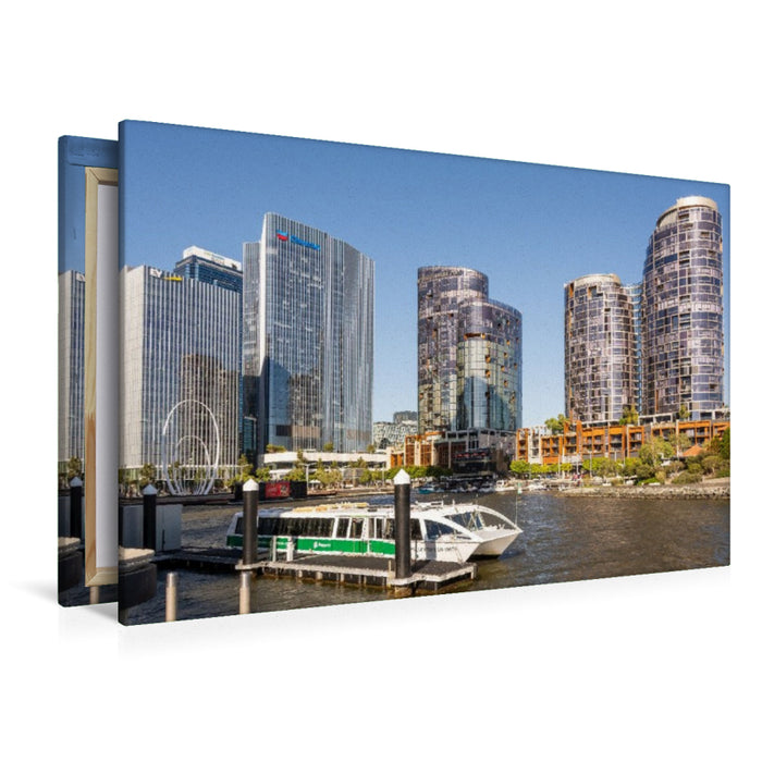 Premium Textil-Leinwand Perth