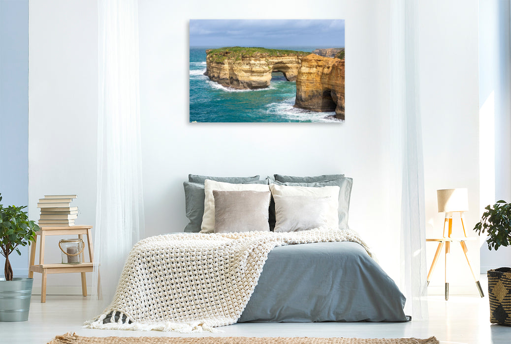 Premium Textil-Leinwand Loch Ard Gorde, Great Ocean Road