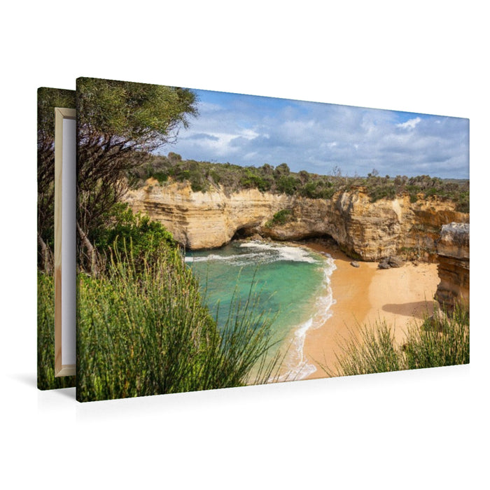 Premium Textil-Leinwand Loch Ard Wreck Lookout, Great Ocean Road