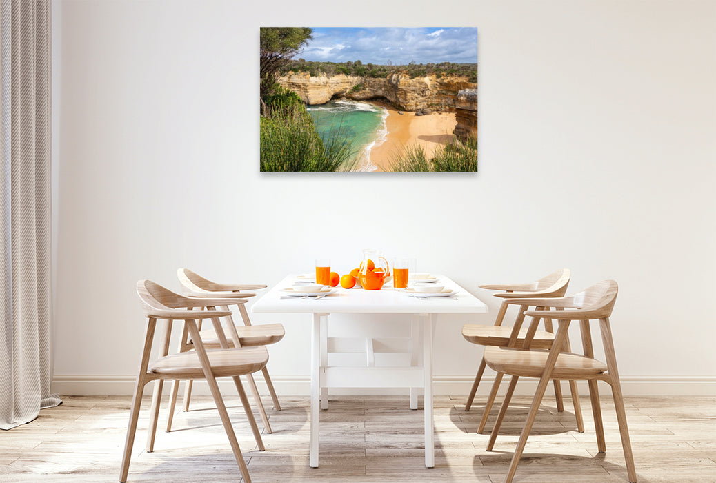 Premium Textil-Leinwand Loch Ard Wreck Lookout, Great Ocean Road