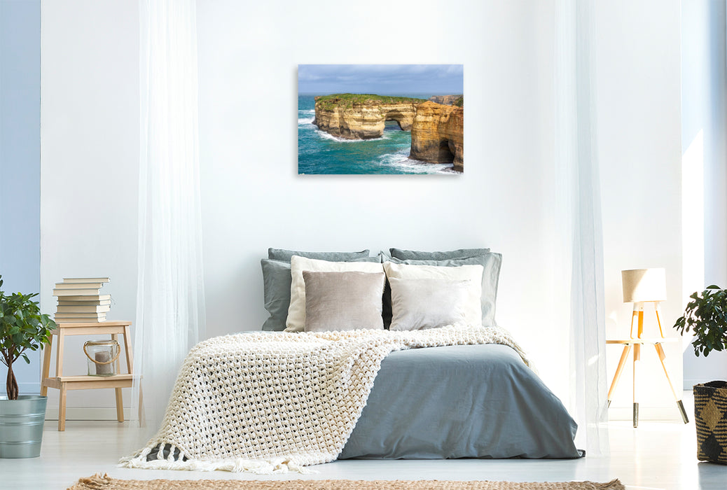 Premium Textil-Leinwand Loch Ard Gorde, Great Ocean Road