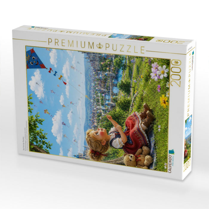 Das Fest der Drachen - CALVENDO Foto-Puzzle'