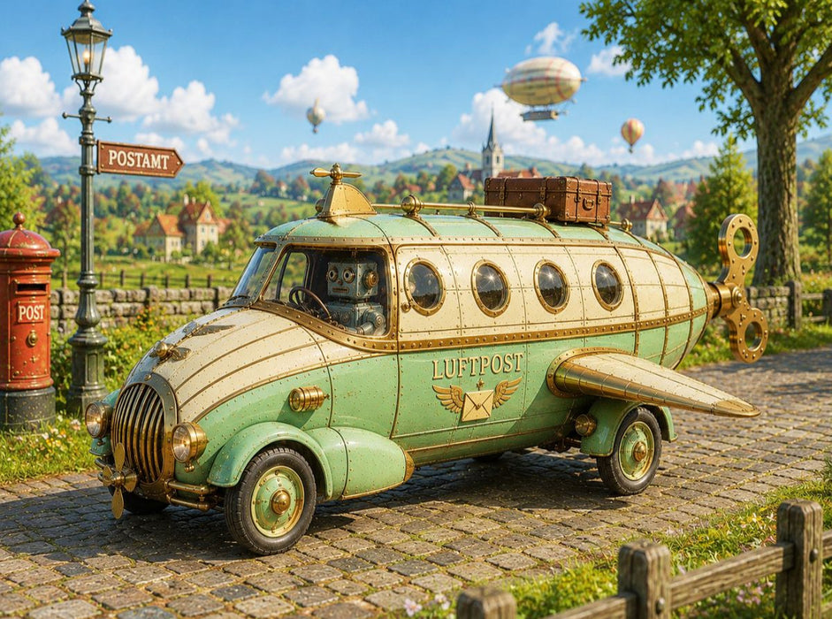 Die große Briefreise - CALVENDO Foto-Puzzle'