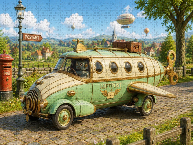 Die große Briefreise - CALVENDO Foto-Puzzle'