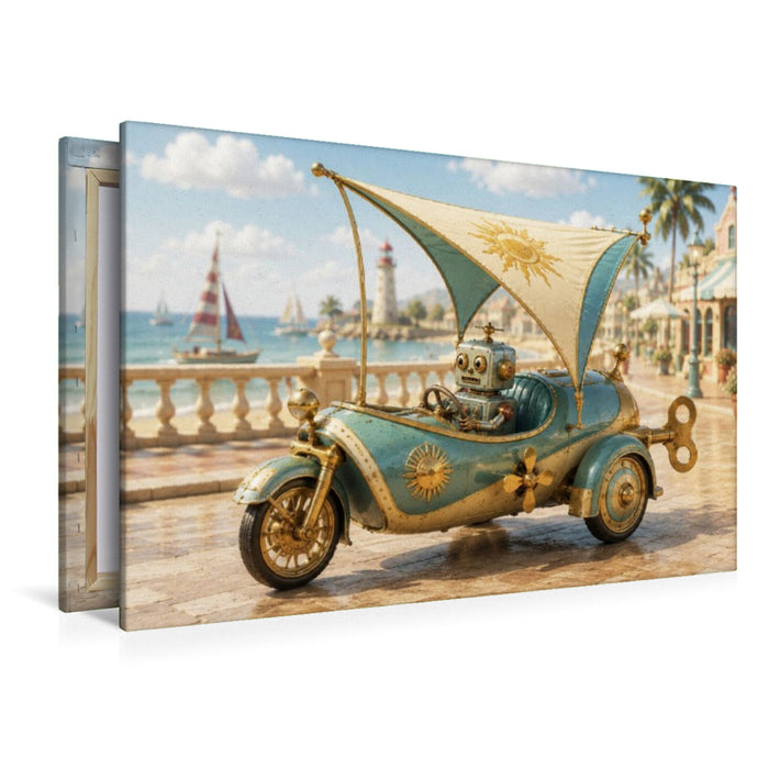 Premium Textil-Leinwand Der Sonnenfänger