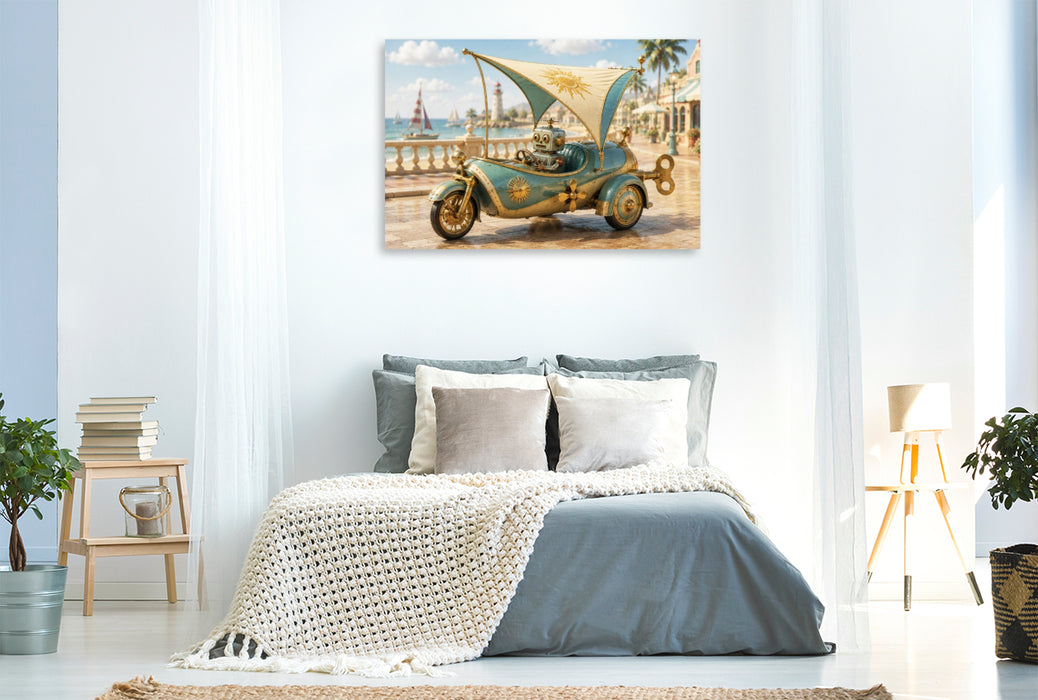 Premium Textil-Leinwand Der Sonnenfänger