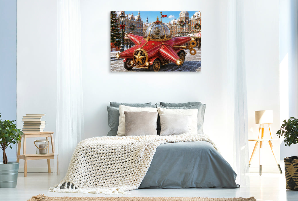 Premium Textil-Leinwand Der Sternenwagen