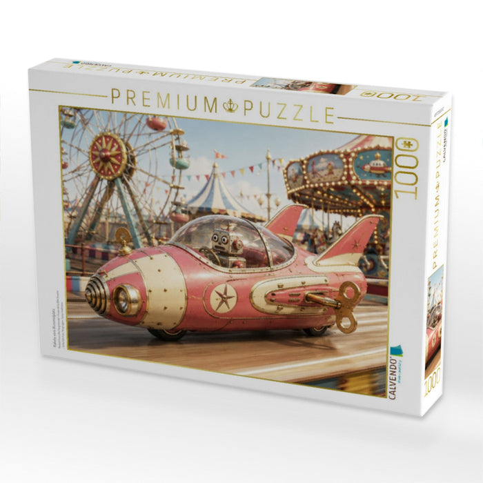 Rakete vom Rummelplatz - CALVENDO Foto-Puzzle'