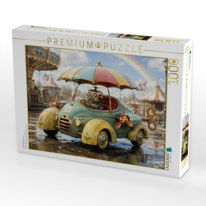 Regenbogen voraus - CALVENDO Foto-Puzzle'