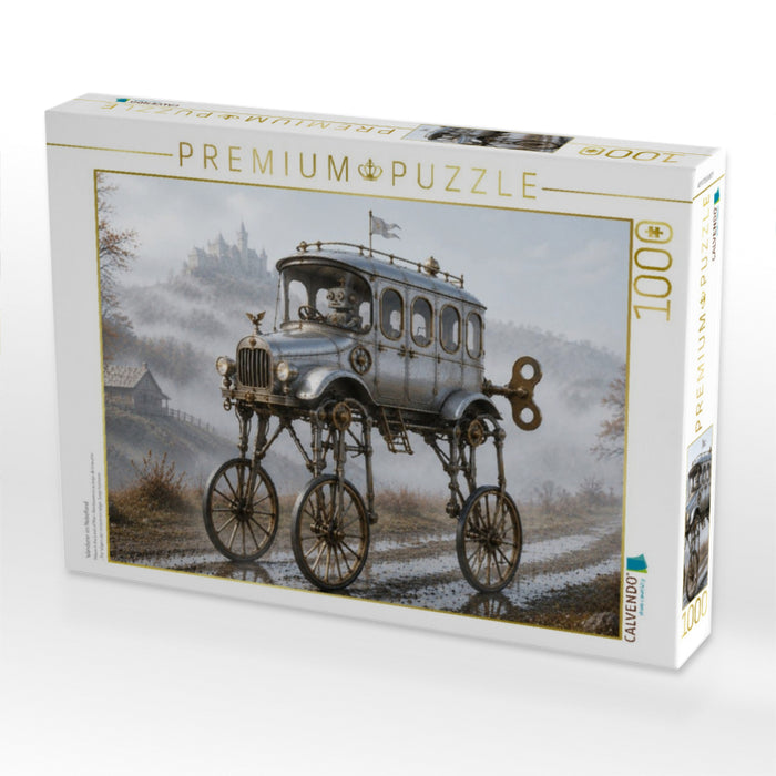 Wanderer im Nebelland - CALVENDO Foto-Puzzle'