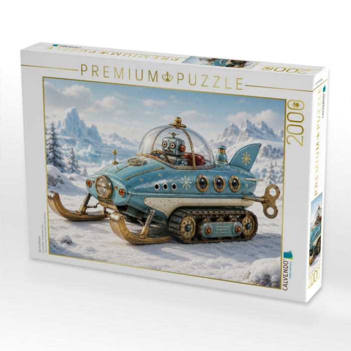 Der Frostfahrer - CALVENDO Foto-Puzzle'