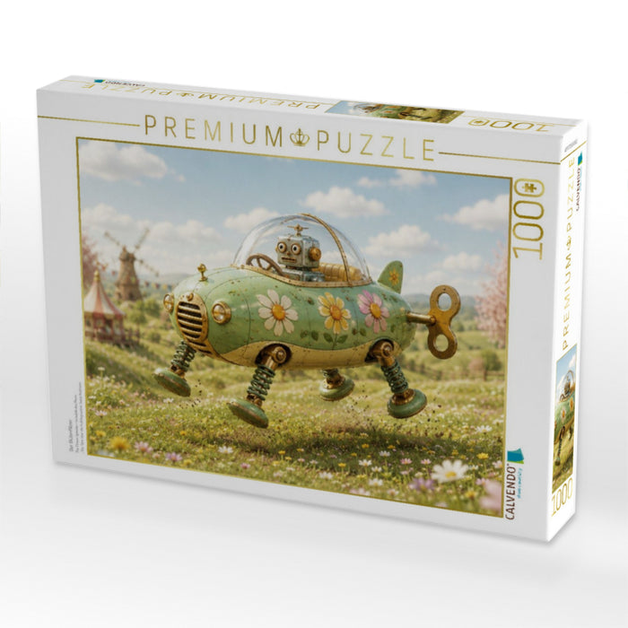 Der Blütenflitzer - CALVENDO Foto-Puzzle'