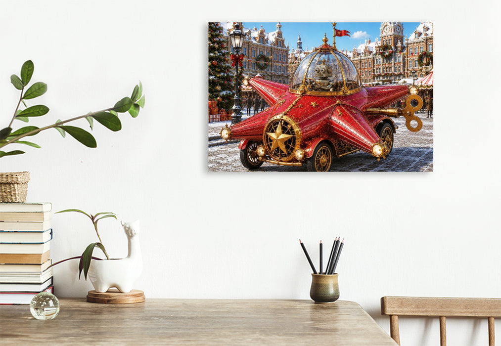 Premium Textil-Leinwand Der Sternenwagen