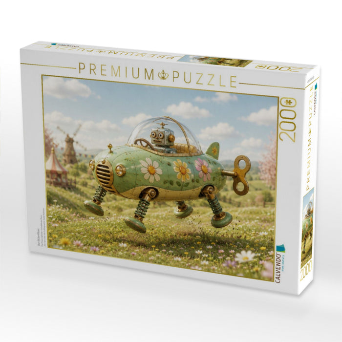 Der Blütenflitzer - CALVENDO Foto-Puzzle'