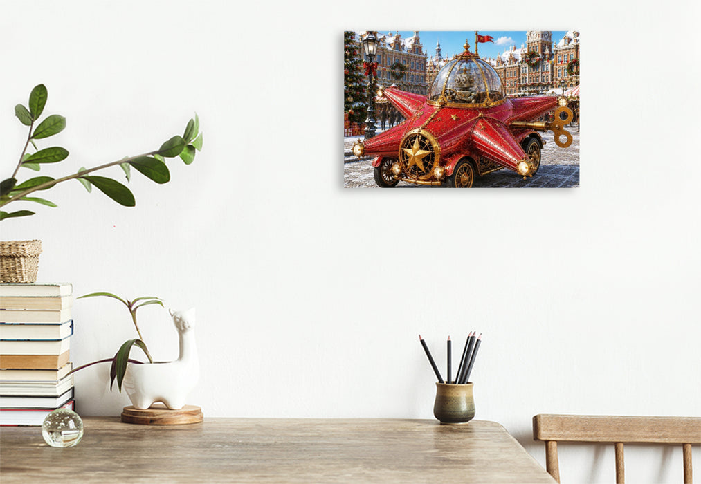 Premium Textil-Leinwand Der Sternenwagen