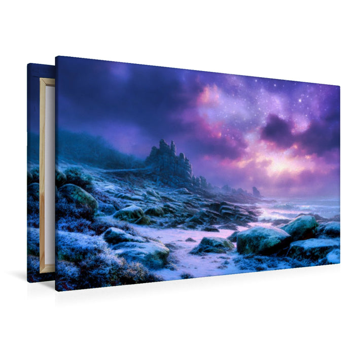 Premium Textil-Leinwand Die Melancholie der Weite
