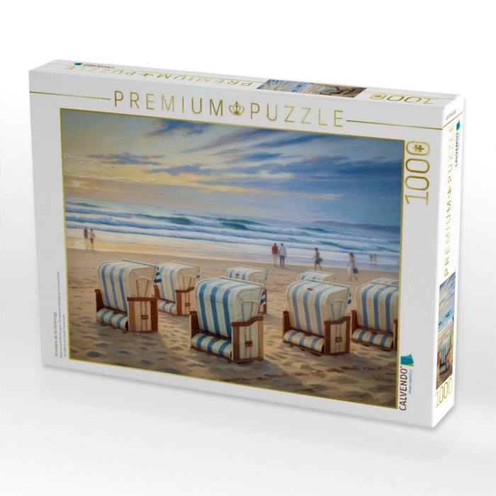 Strandzeit, die die Seele trägt. - CALVENDO Foto-Puzzle'