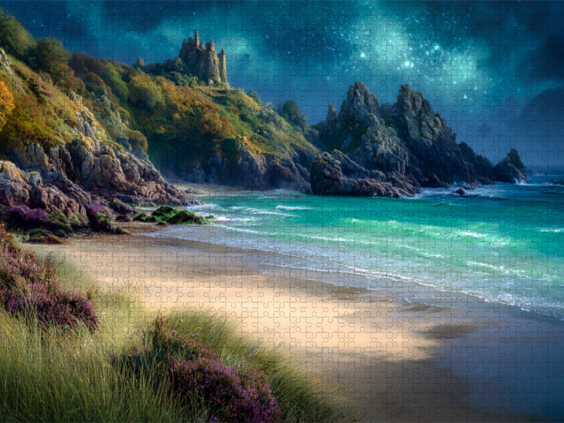 Licht auf Granit - CALVENDO Foto-Puzzle'