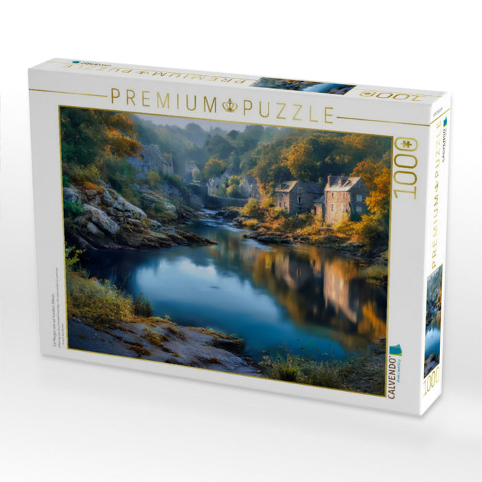 Ein Morgen wie vor hundert Jahren - CALVENDO Foto-Puzzle'