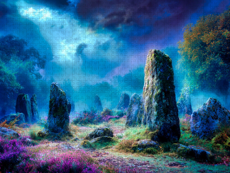 Unter dem Himmel der Jahrtausende - CALVENDO Foto-Puzzle'