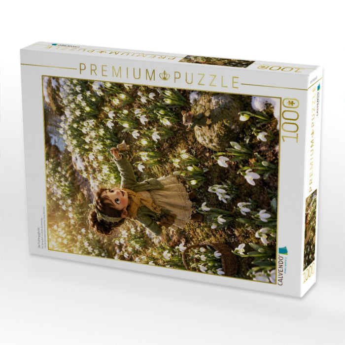 Die Frühlingsglocke - CALVENDO Foto-Puzzle'