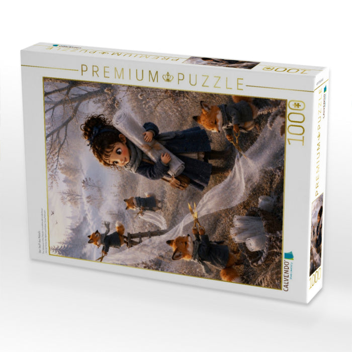 Der Stoff des Nebels - CALVENDO Foto-Puzzle'