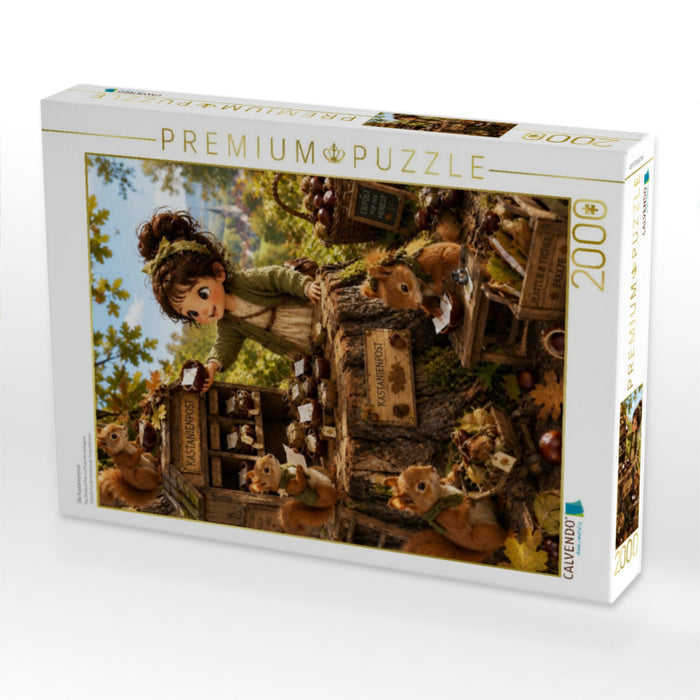 Die Kastanienpost - CALVENDO Foto-Puzzle'