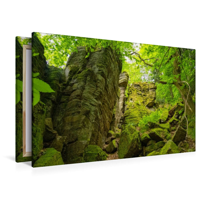Premium Textil-Leinwand Battertfelsen Baden-Baden