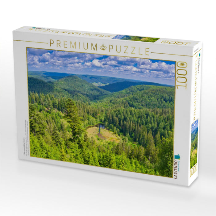 Ellbachseeblick bei Kniebis - CALVENDO Foto-Puzzle'
