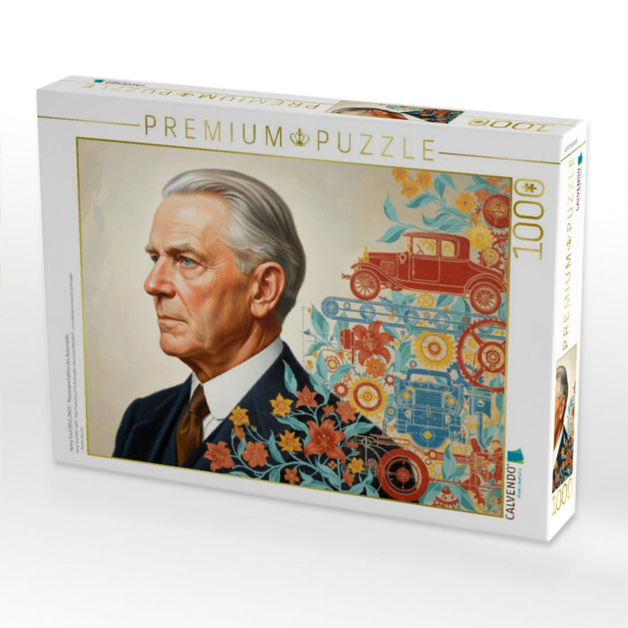 Henry Ford (1863–1947) – Massenproduktion des Automobils - CALVENDO Foto-Puzzle'